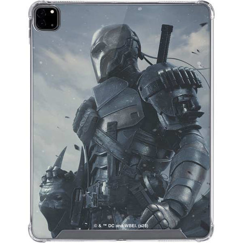 DC Comics Arkham Origins Deathstroke iPad Pro 12.9in (2020) Clear Case